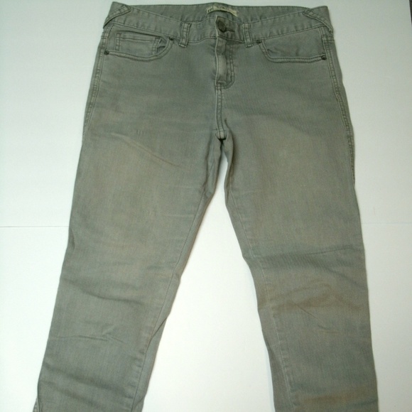 Free People Jeans Skinny Gray High Waist Rise Size 28 - Picture 2 of 12